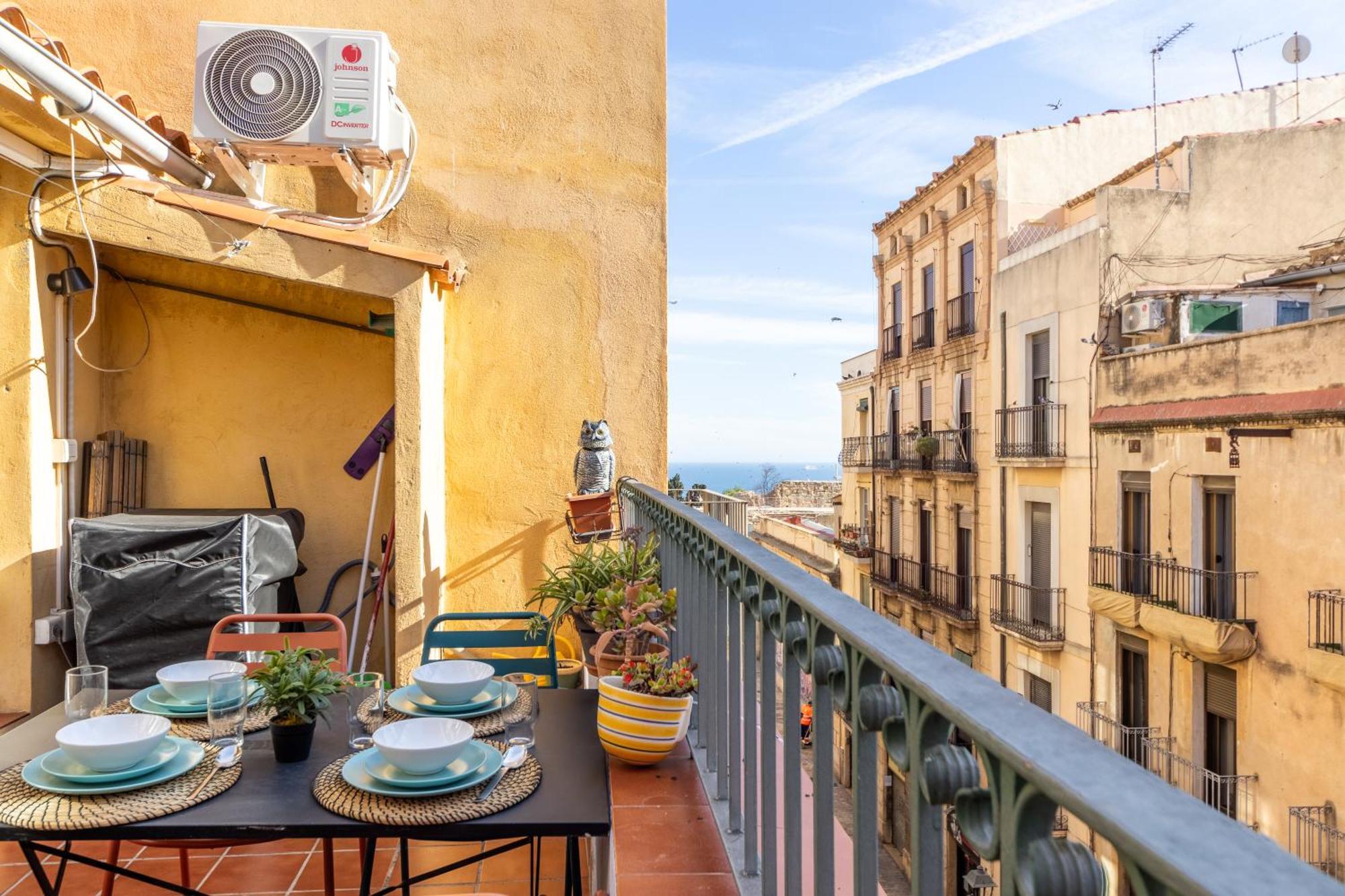 Grooovy Duplex Amb Terrassa Διαμέρισμα Ταραγόνα Εξωτερικό φωτογραφία